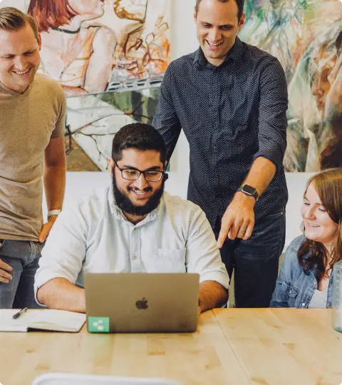 An group of Getvidya teacher structuring the mock tests